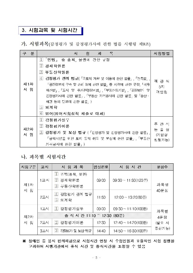 2020년도 제31회 감정평가사 국가자격시험 시행계획 공고_일정 연기 반영(수정부분 적색표시)003.jpg